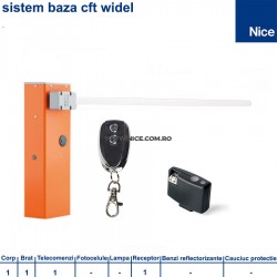 Sistem Baza Bariera Automata Acces Parcare 5m Widel CFT